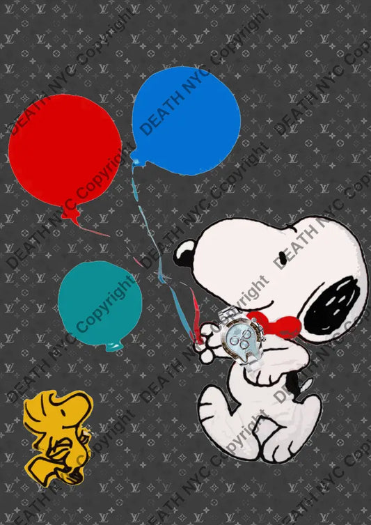 Deathx497 45X32Cm Snoopy (Edition Of 100*) (2023) Art Print