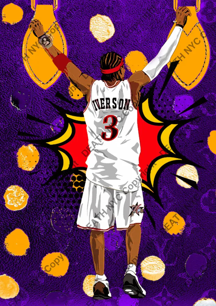 Deathx530 45X32Cm Nba (Edition Of 100*) (2023) Art Print
