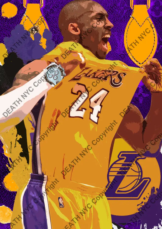 Deathx531 45X32Cm Nba (Edition Of 100*) (2023) Art Print