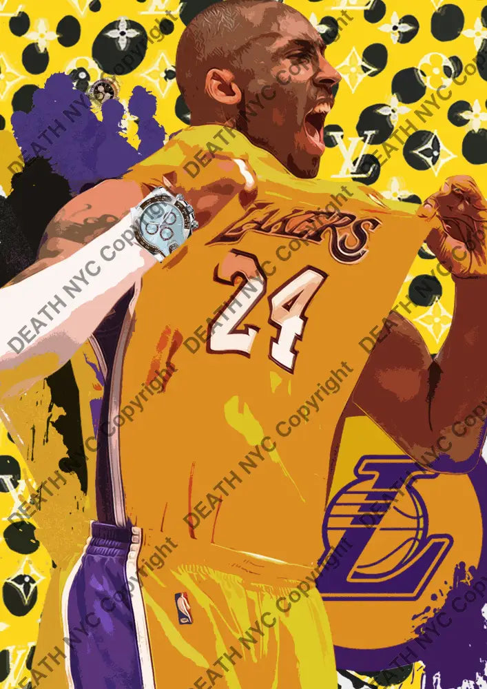Deathx533 45X32Cm Nba (Edition Of 100*) (2023) Art Print