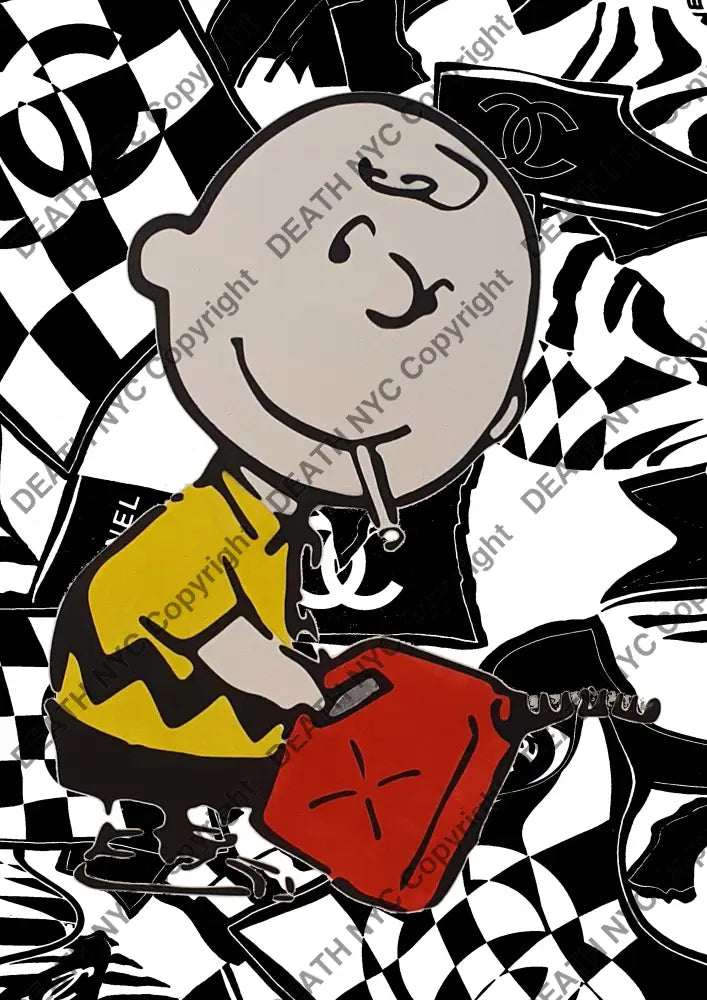 Deathx542Snoopy 45X32Cm (Edition Of 100*) (2023) Art Print