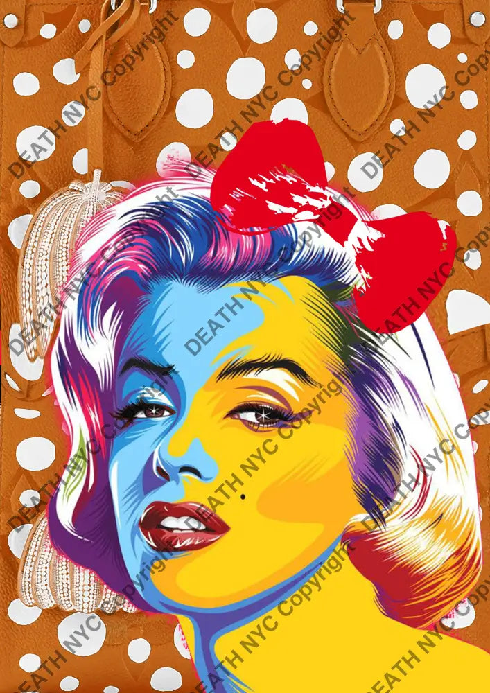 Deathx560 Monroe 45X32Cm (Edition Of 100*) (2023) Art Print