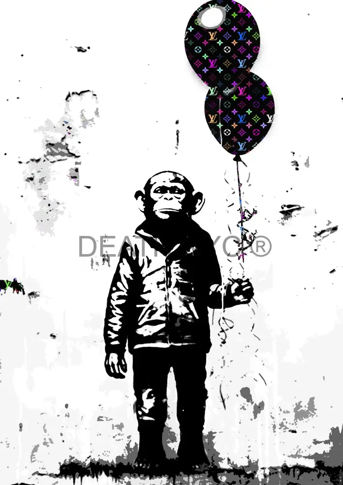 Deathx882 45X32Cm Banksy (Edition Of 100*) (2023) Art Print