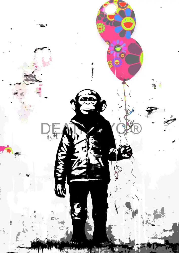 Deathx884 45X32Cm Banksy (Edition Of 100*) (2023) Art Print