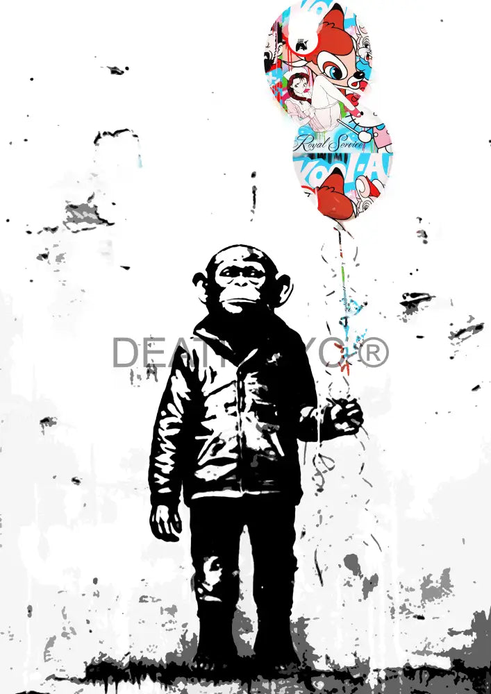 Deathx885 45X32Cm Banksy (Edition Of 100*) (2023) Art Print
