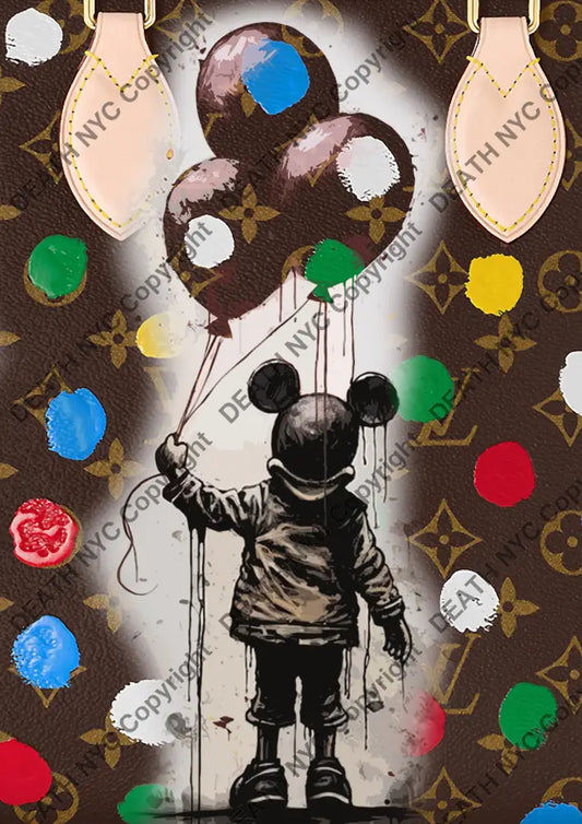 ’DEATHX912’’ 45x32cm (Edition of 100*) (2023) mouse Art Print