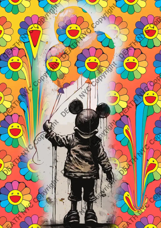 Deathx915 45X32Cm Mickey (Edition Of 100*) (2023) Art Print