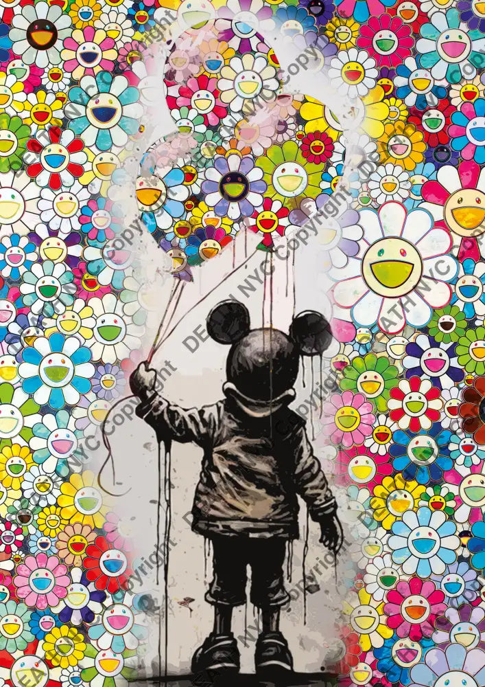 Deathx916 45X32Cm Mickey (Edition Of 100*) (2023) Art Print