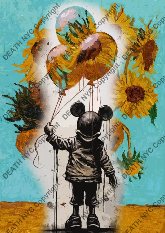 Deathx919 45X32Cm Mickey (Edition Of 100*) (2023) Art Print