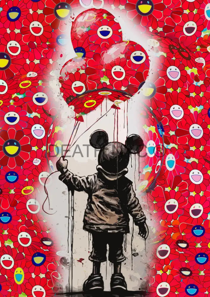 Deathx920 45X32Cm Mickey (Edition Of 100*) (2023) Art Print