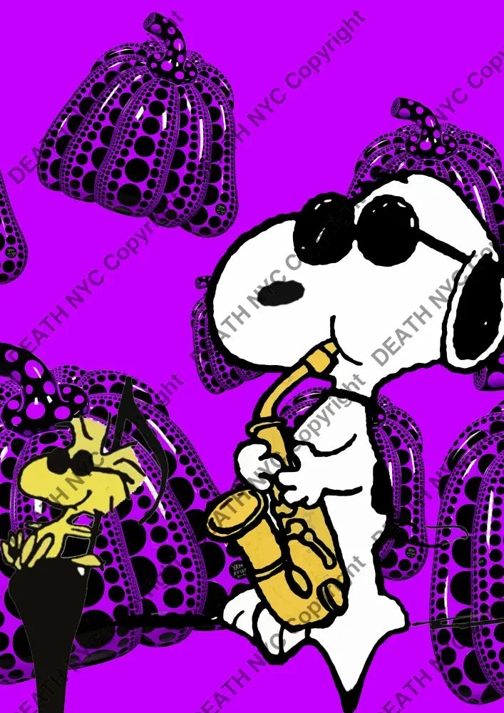 Deathy1029 45X32Cm Snoopy (Edition Of 100*) (2023) Art Print
