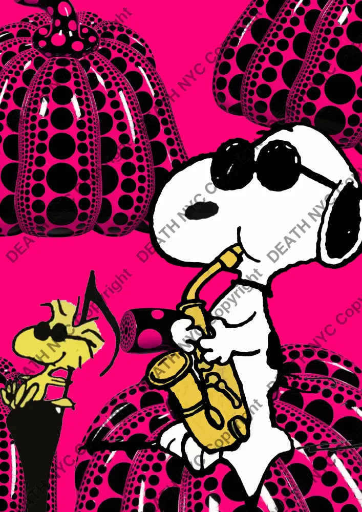 Deathy1030 45X32Cm Snoopy (Edition Of 100*) (2023) Art Print