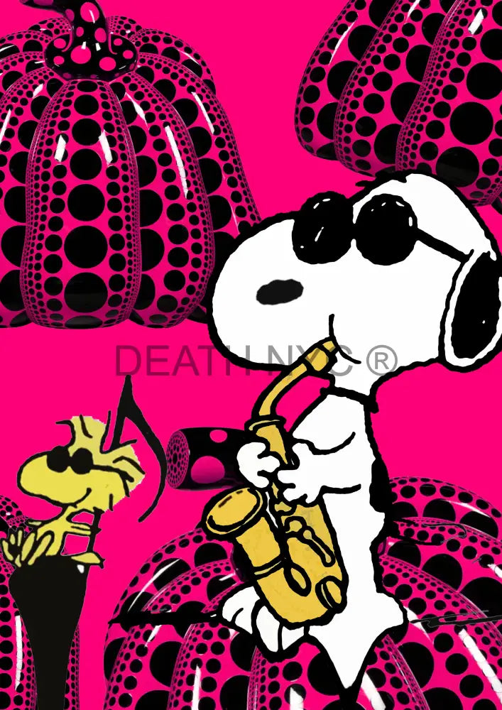 Deathy1030 45X32Cm Snoopy (Edition Of 100*) (2023) Art Print