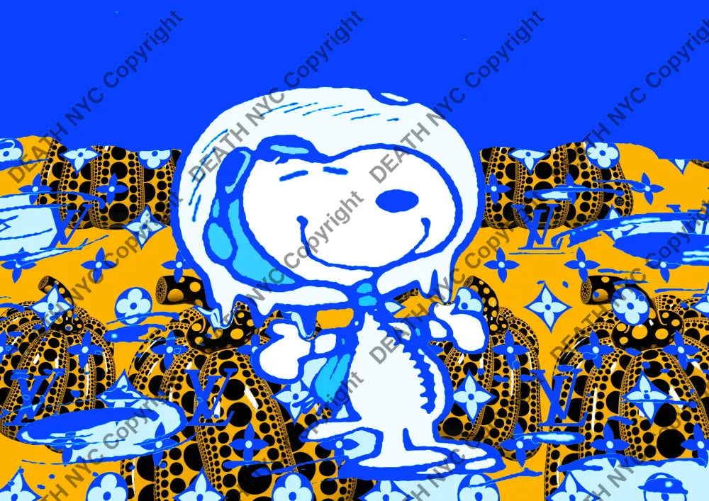 Deathy1046 45X32Cm Snoopy (Edition Of 100*) (2023) Art Print