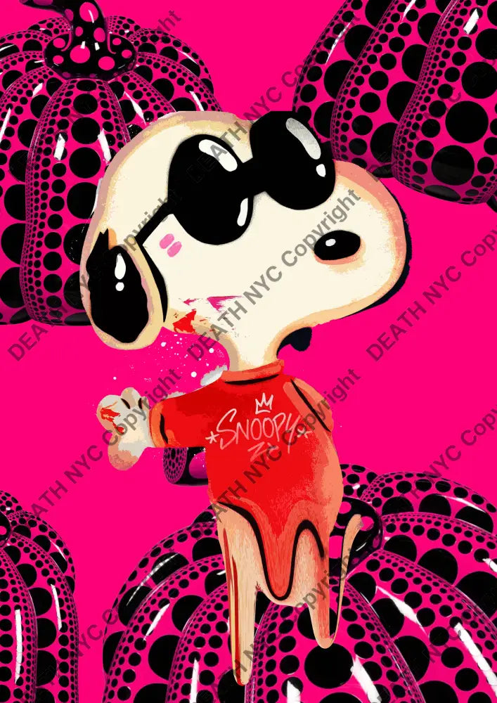 Deathy1117 45X32Cm Snoopy (Edition Of 100*) (2023) Art Print