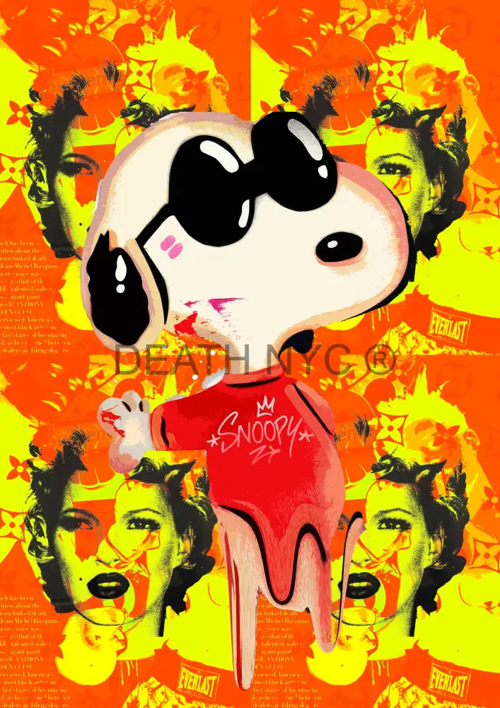 Deathy1119 45X32Cm Snoopy (Edition Of 100*) (2023) Art Print