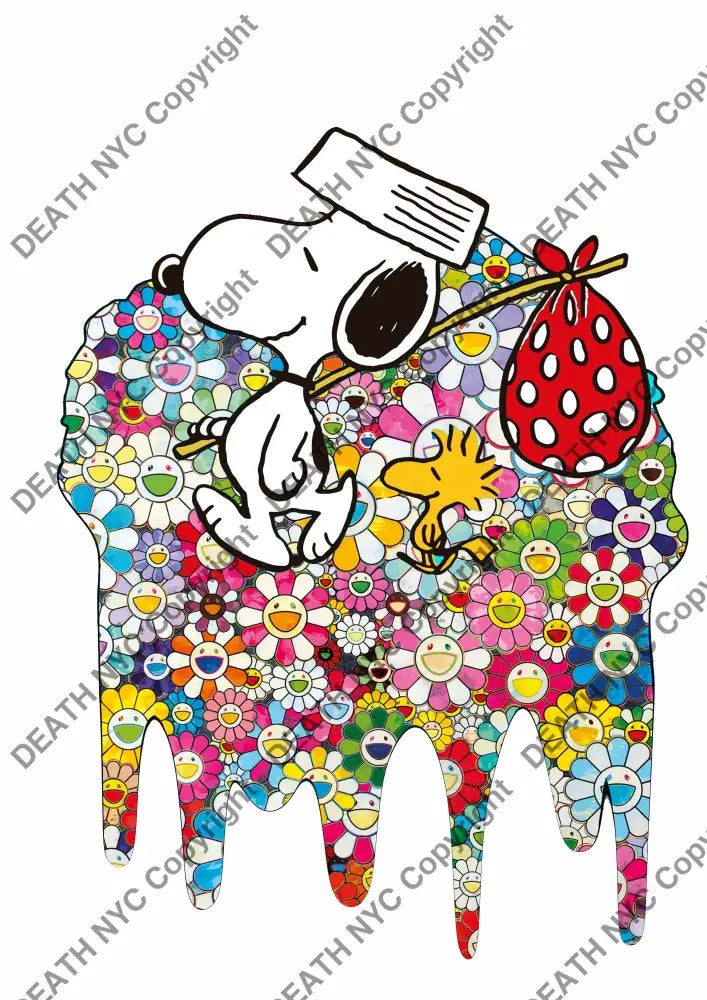 Deathy1135 45X32Cm Snoopy (Edition Of 100*) (2023) Art Print