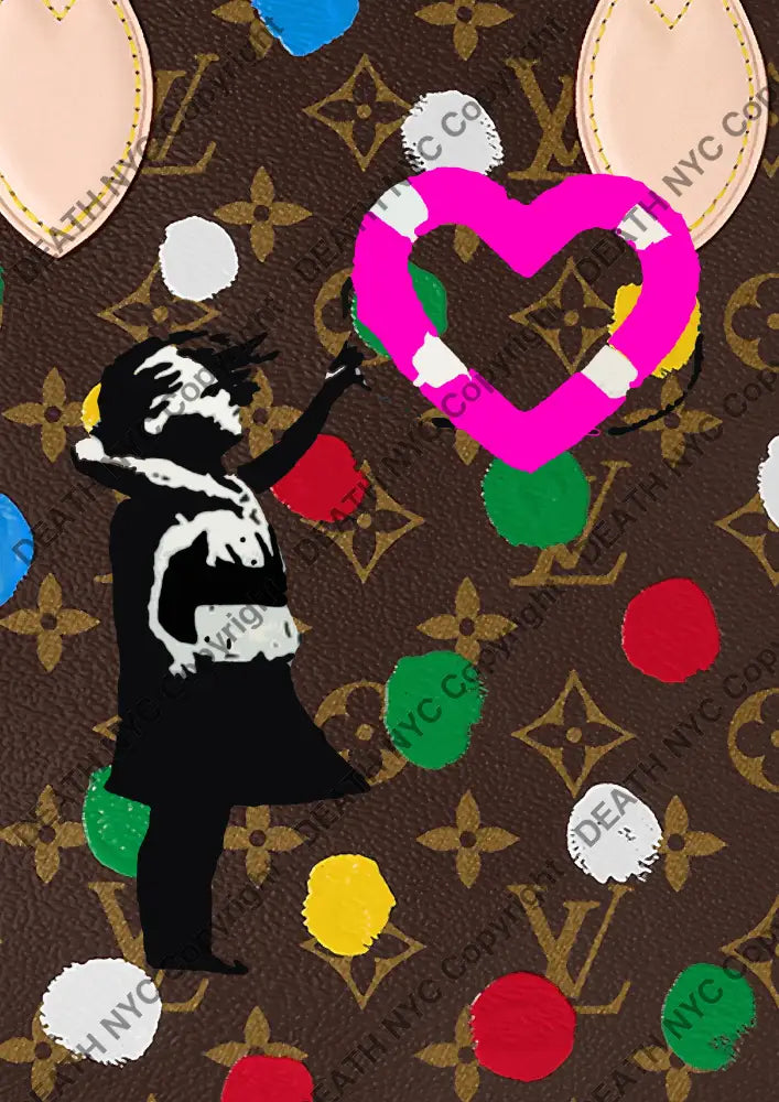 ’Deathy1531’ 45X32Cm Banksy (Edition Of 100*) (2023) Art Print