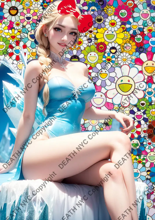 Deathy161 29.7X21Cm Elsa (Edition Of 100*) (2023) Art Print
