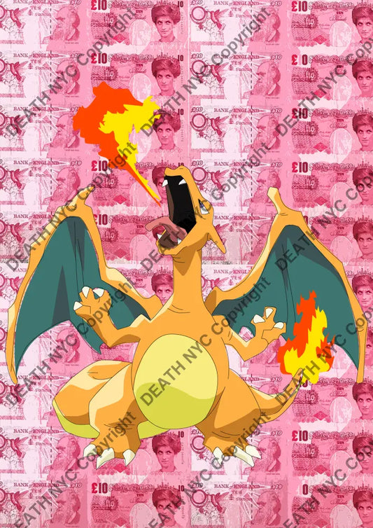 ’Deathy1612’ 45X32Cm Pokemon (Edition Of 100*) (2023) Art Print