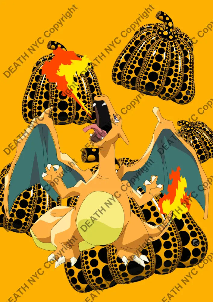 ’Deathy1613’ 45X32Cm Pokemon (Edition Of 100*) (2023) Art Print