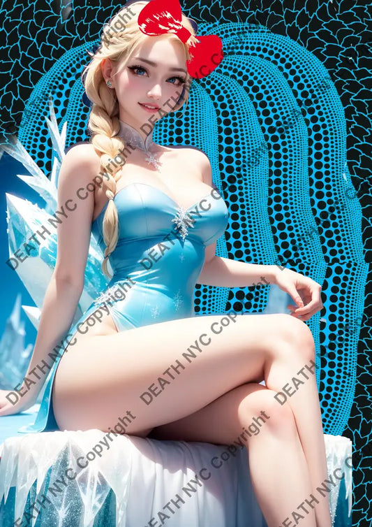 Deathy162 29.7X21Cm Elsa (Edition Of 100*) (2023) Art Print