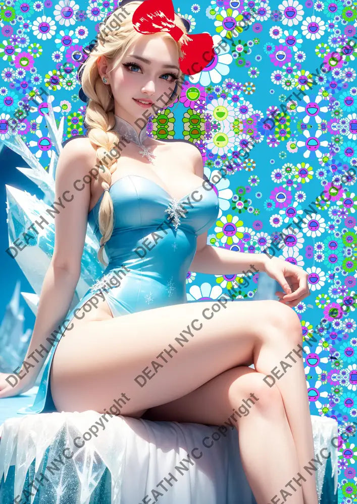 Deathy164 29.7X21Cm Elsa (Edition Of 100*) (2023) Art Print
