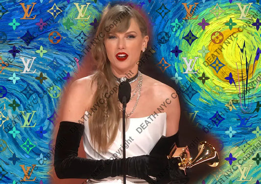 ’Deathy1727’ 45X32Cm Taylor Swift (Edition Of 100*) (2024) Art Print