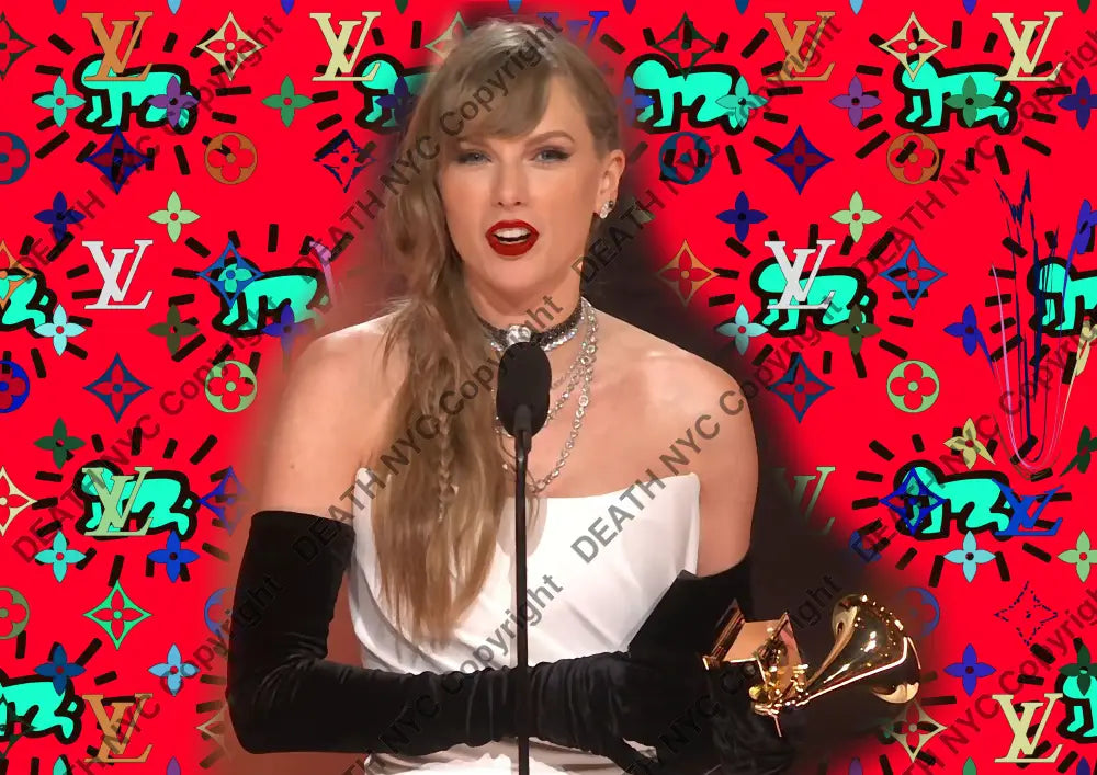 ’Deathy1728’ 45X32Cm Taylor Swift (Edition Of 100*) (2024) Art Print