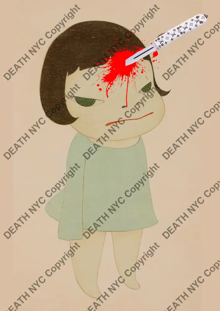 ’Deathy1776’ Cute 45X32Cm (Edition Of 100*) (2023) Art Print