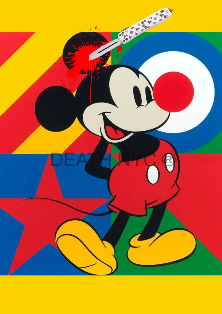 ’Deathy1786’ 45X32Cm Mickey (Edition Of 100*) (2023) Art Print