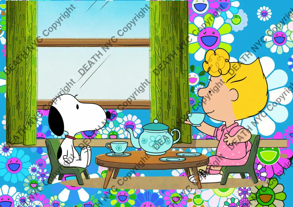Deathy201 45X32Cm Snoopy (Edition Of 100*) (2023) Art Print