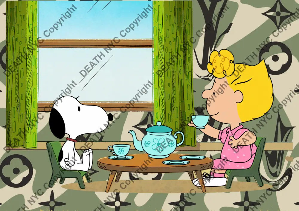 Deathy202 45X32Cm Snoopy (Edition Of 100*) (2023) Art Print