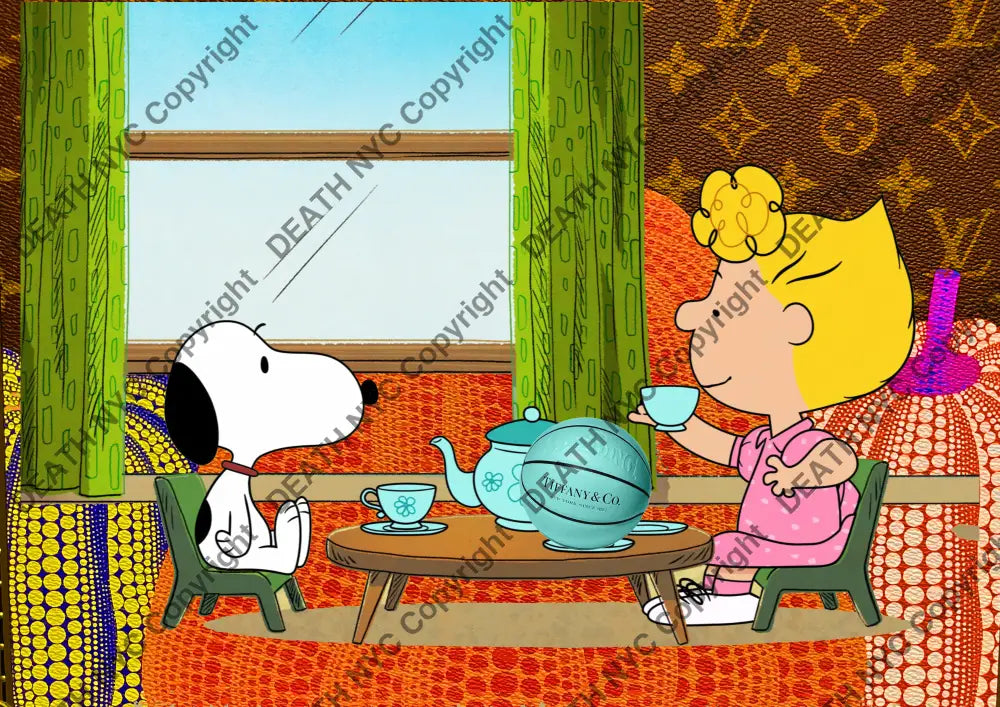 Deathy205 45X32Cm Snoopy (Edition Of 100*) (2023) Art Print