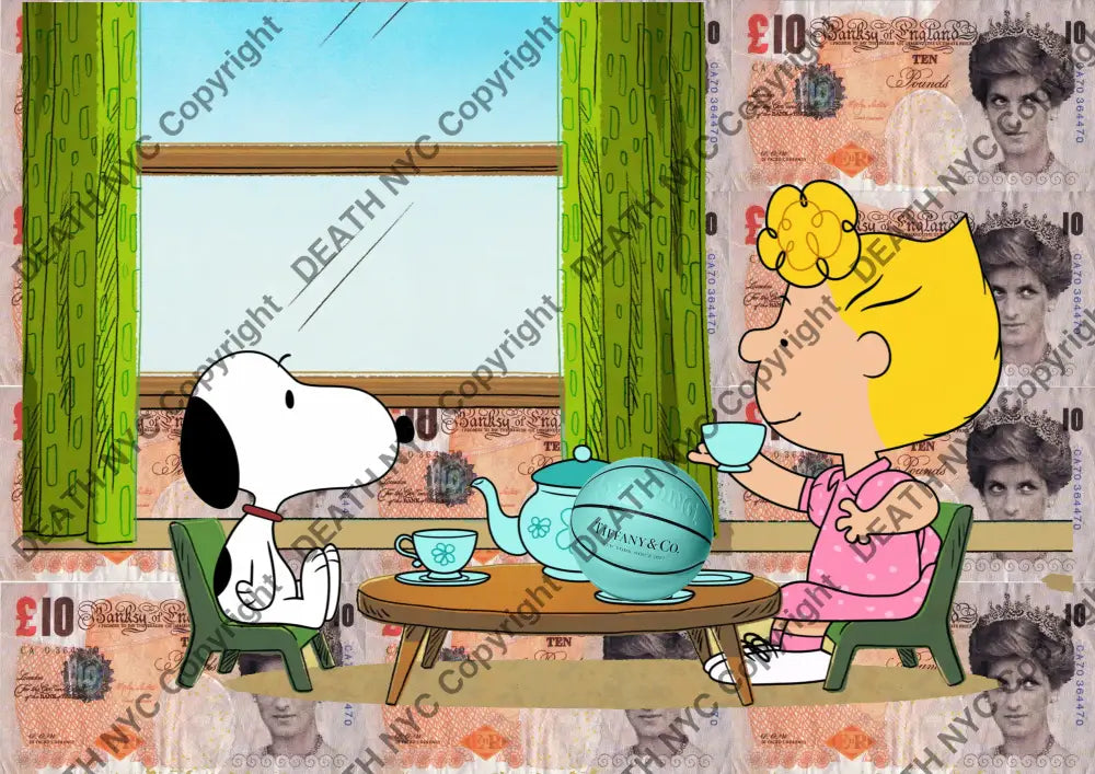Deathy207 45X32Cm Snoopy (Edition Of 100*) (2023) Art Print