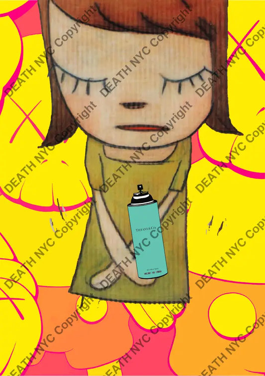 Deathy33 45X32Cm Cute (Edition Of 100*) (2023) Art Print