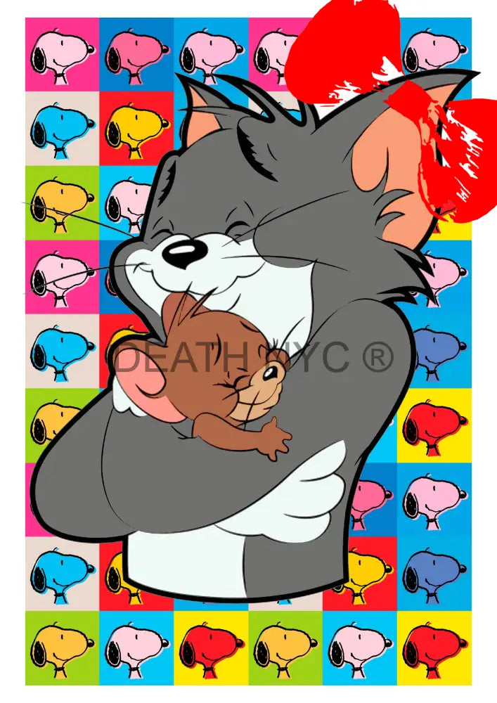 Deathy45 45X32Cm Tom Jerry (Edition Of 100*) (2023) Art Print