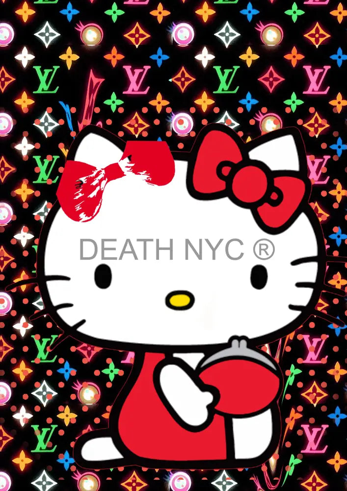 Deathy531 45X32Cm Hello Kitty (Edition Of 100*) (2023) Art Print