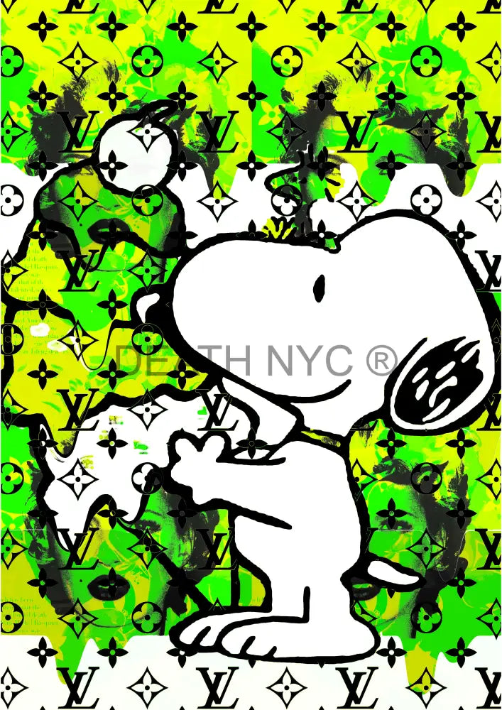 Deathy678 45X32Cm Snoopy (Edition Of 100*) (2023) Art Print