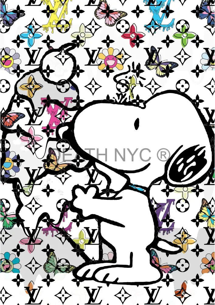 Deathy681 45X32Cm Snoopy (Edition Of 100*) (2023) Art Print