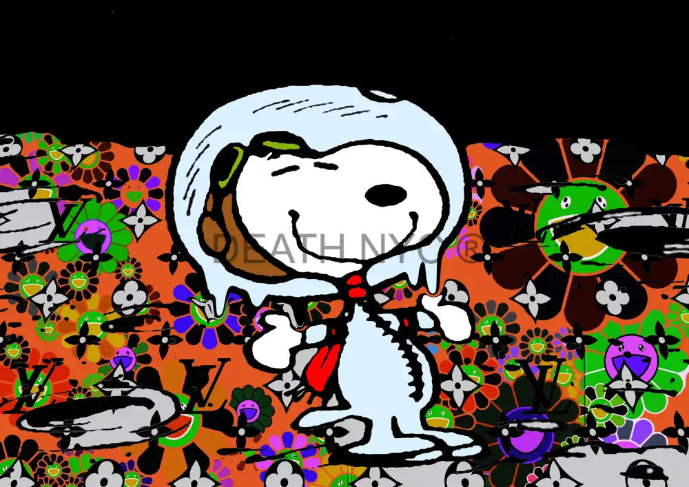 Deathy701 45X32Cm Snoopy (Edition Of 100*) (2023) Art Print