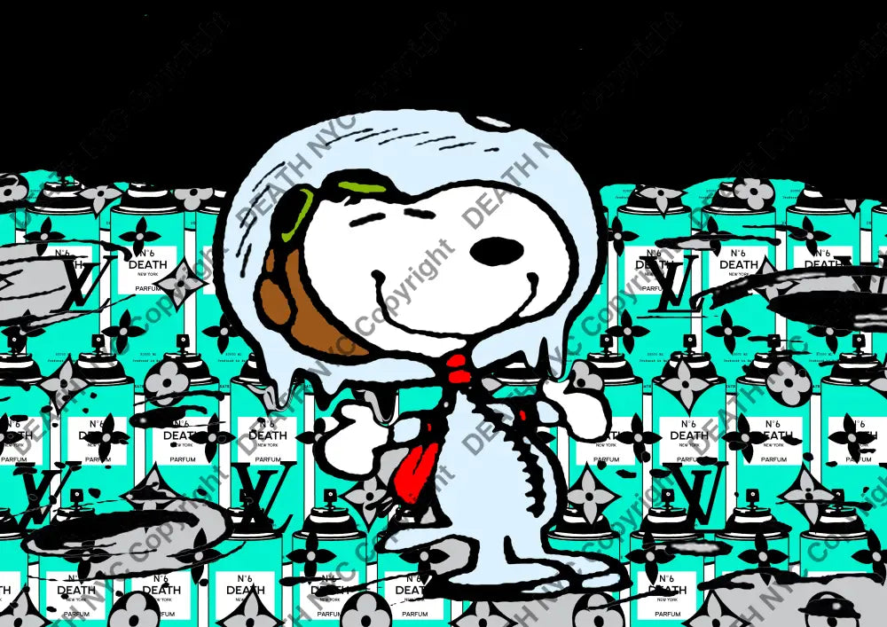Deathy703 45X32Cm Snoopy (Edition Of 100*) (2023) Art Print