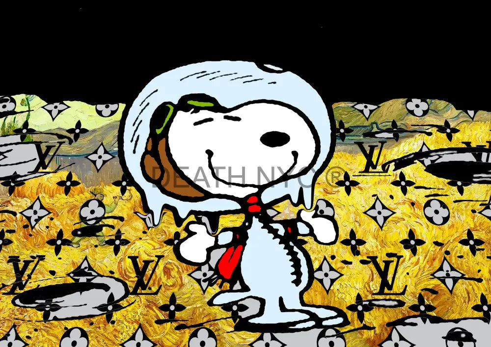 Deathy705 45X32Cm Snoopy (Edition Of 100*) (2023) Art Print