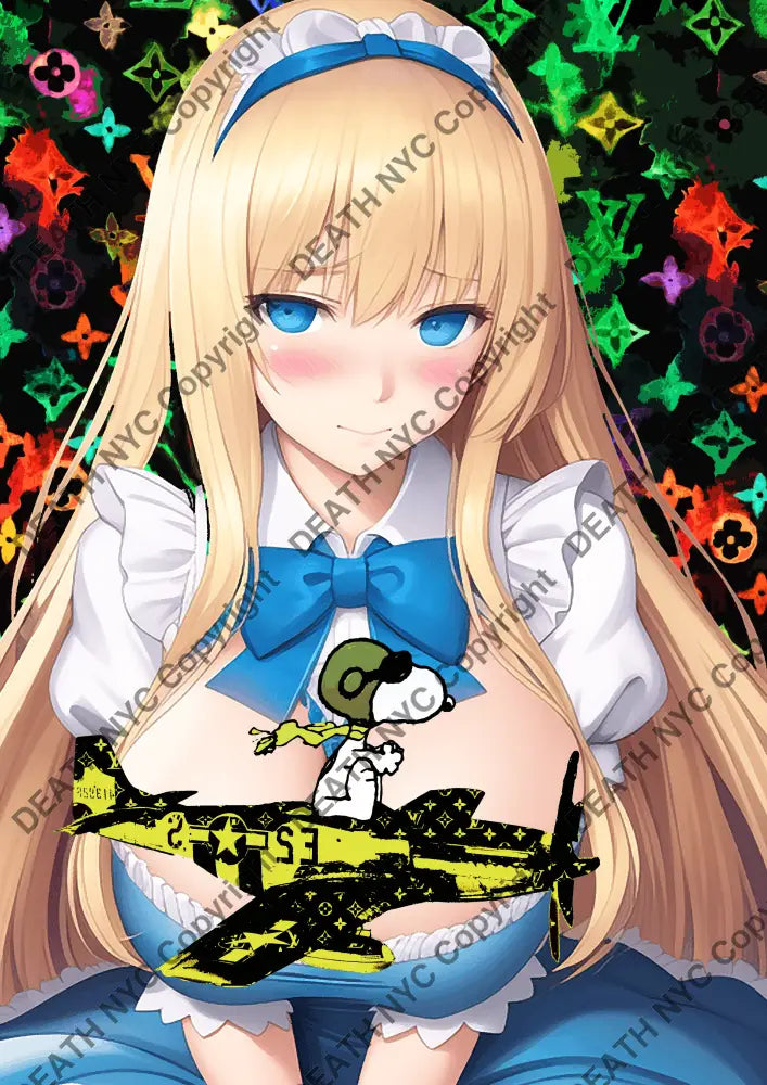 Deathy920 45X32Cm Alice (Edition Of 100*) (2023) Art Print