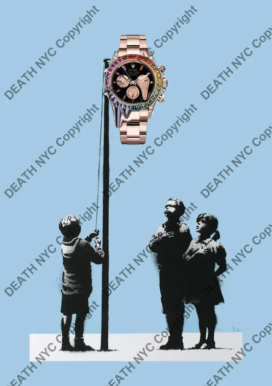 Deathy956 45X32Cm Banksy (Edition Of 100*) (2023) Art Print