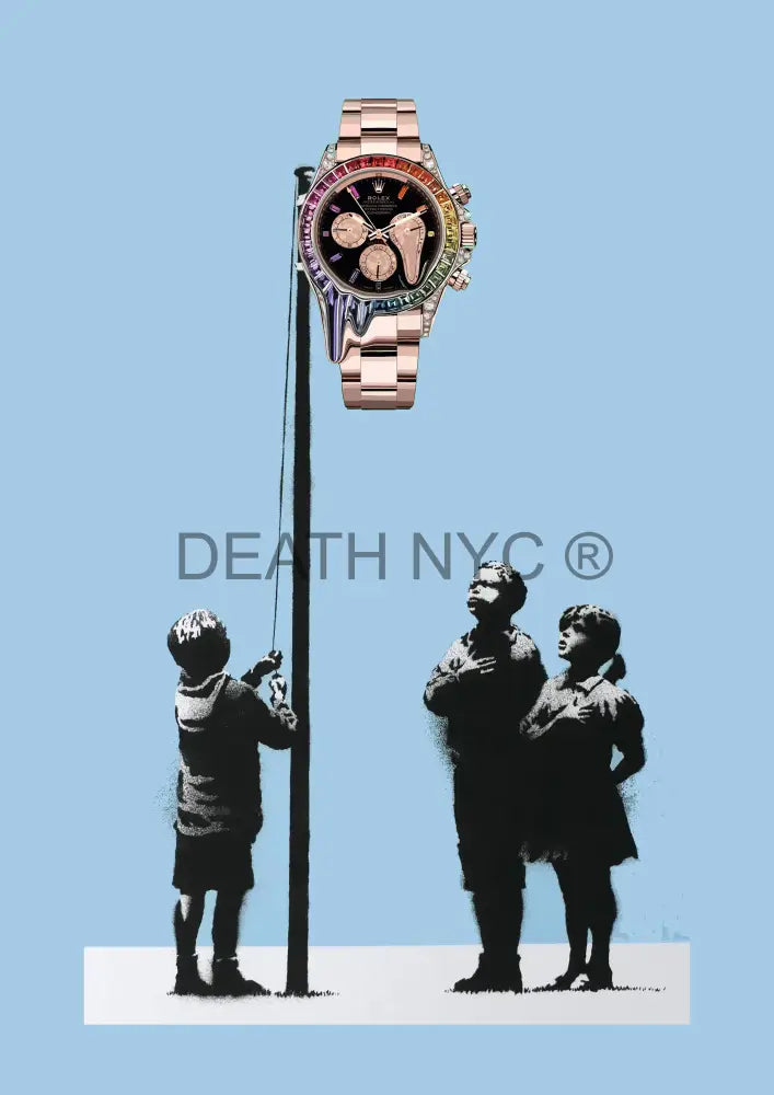 Deathy956 45X32Cm Banksy (Edition Of 100*) (2023) Art Print