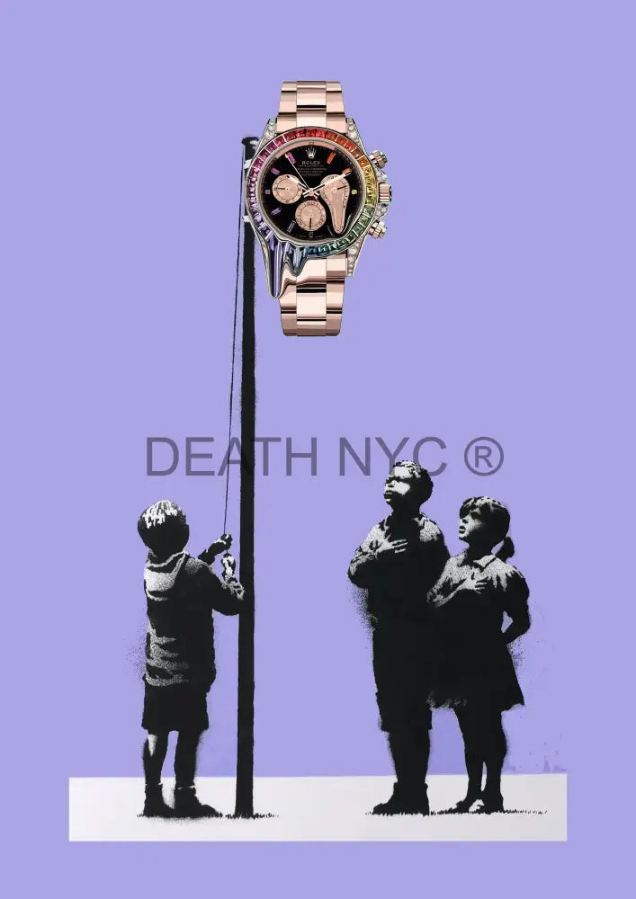 Deathy957 45X32Cm Banksy (Edition Of 100*) (2023) Art Print