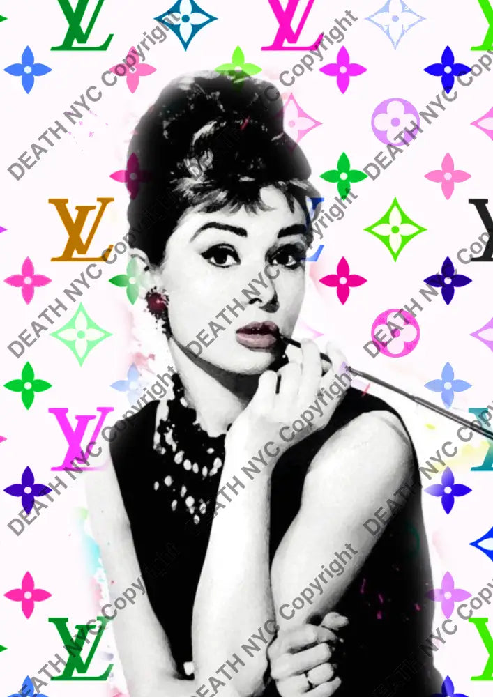 ’DEATHYA104’’ 45x32cm (Edition of 100*) (2025) audrey Art Print