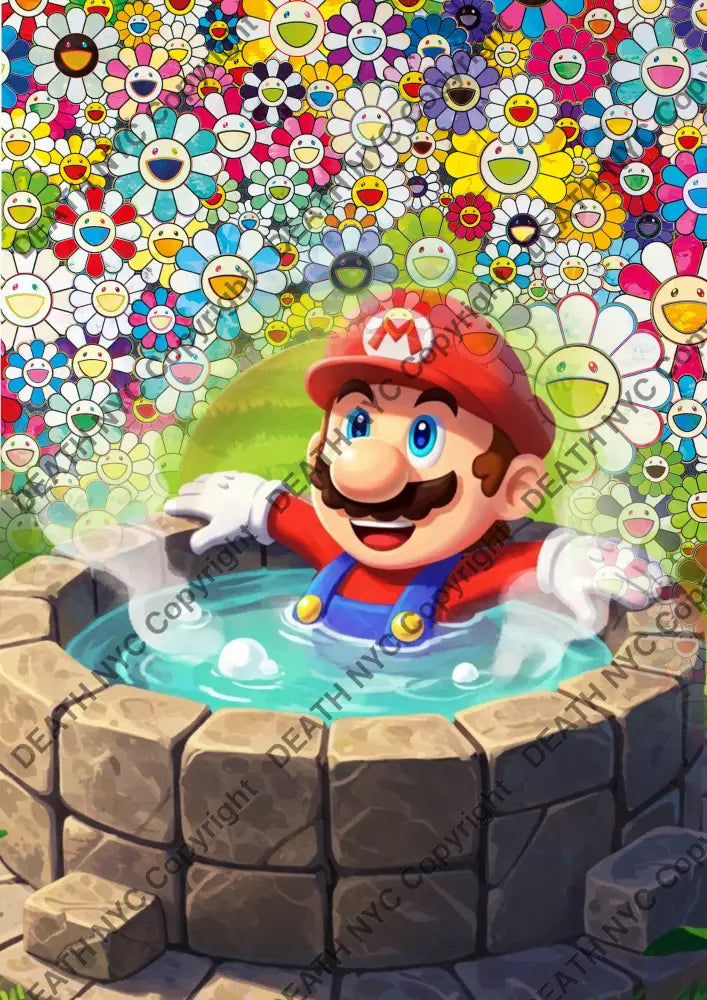 ’DEATHYA142’’ 45x32cm (Edition of 100*) (2025) mar Art Print