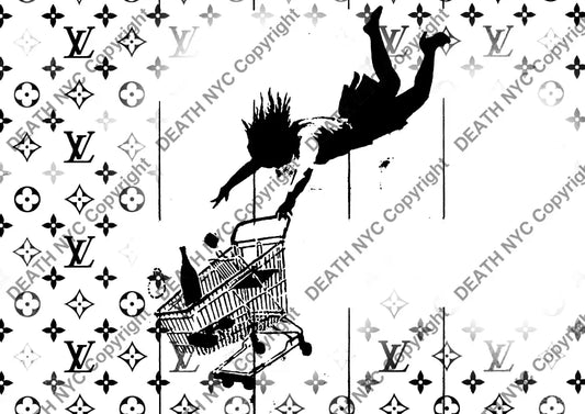 ’DEATHYA154’’ 45x32cm (Edition of 100*) (2025) bank Art Print